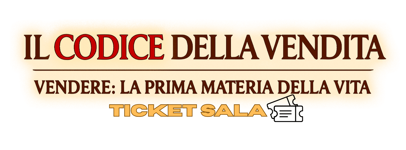 Ticket Sala Codice Ticket Sala Codice