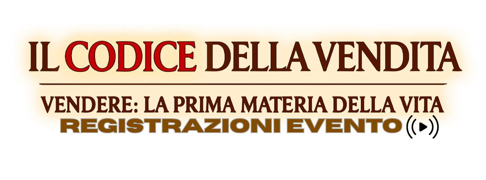 Codice – Rec Evento – Title Codice - Rec Evento - Title